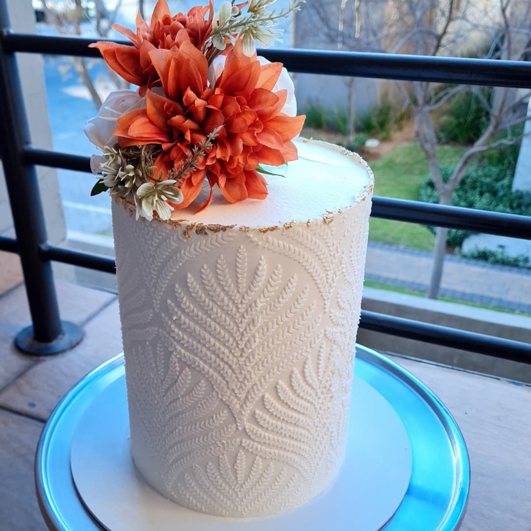 Stencil Cake