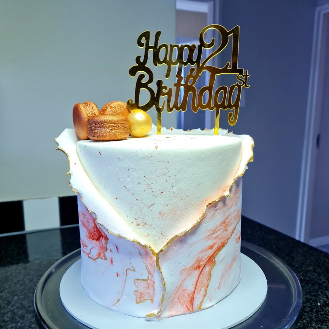 Marble Wrap Cake