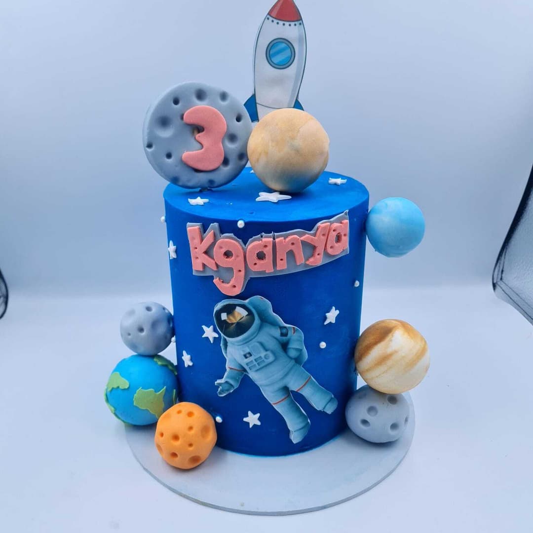 Space themed Cake