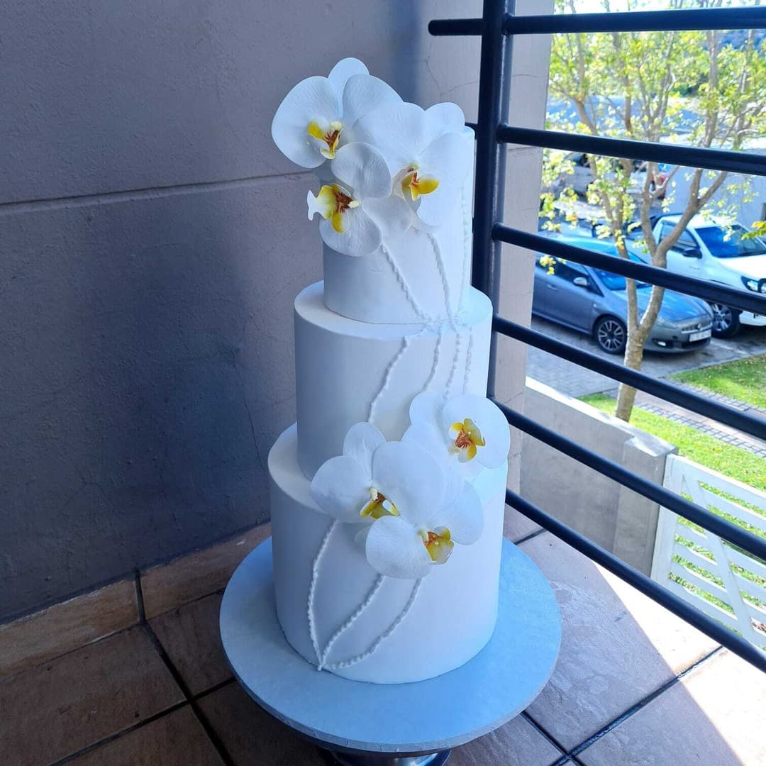 3 Tier White Cake