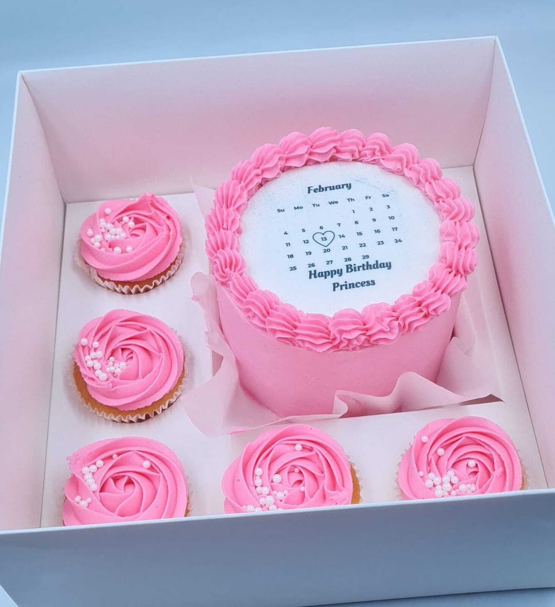 Calendar Bento Cake Box