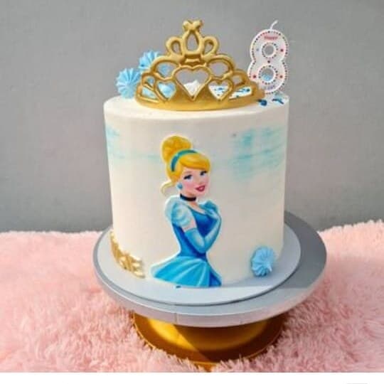 Princess White Cake