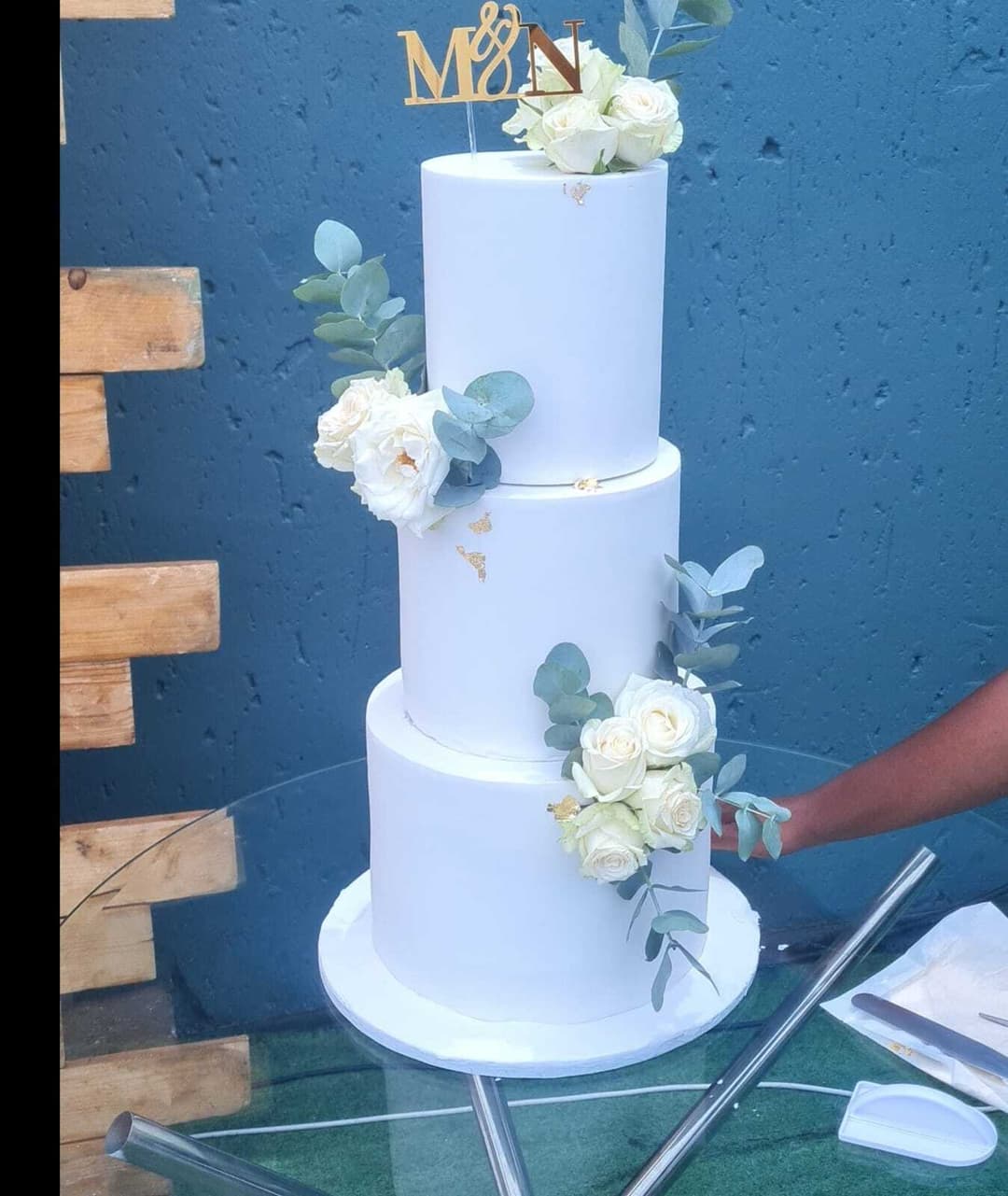3 Tier White Cake
